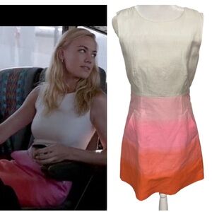 ASO Hannah McKay Dexter Morgan Diane Von Furstenberg Ombré Dress Very Rare